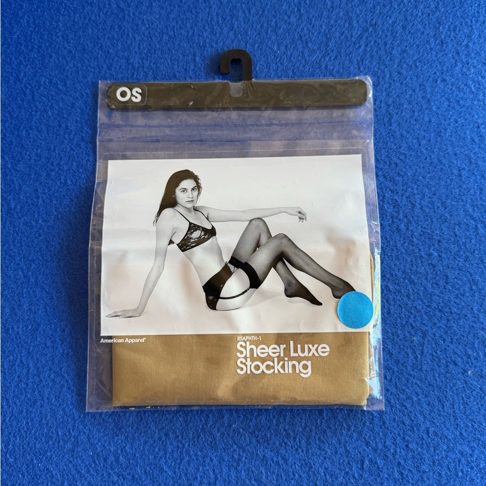 American Apparel Sheer Stockings in Nude